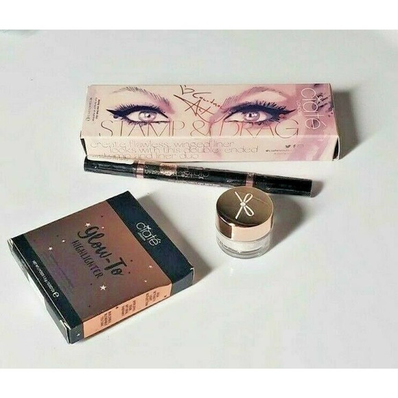 LOT Ciate Stamp Drag Liner Duo Starstruck Highlighter Moondust Extraordinary - Picture 2 of 10